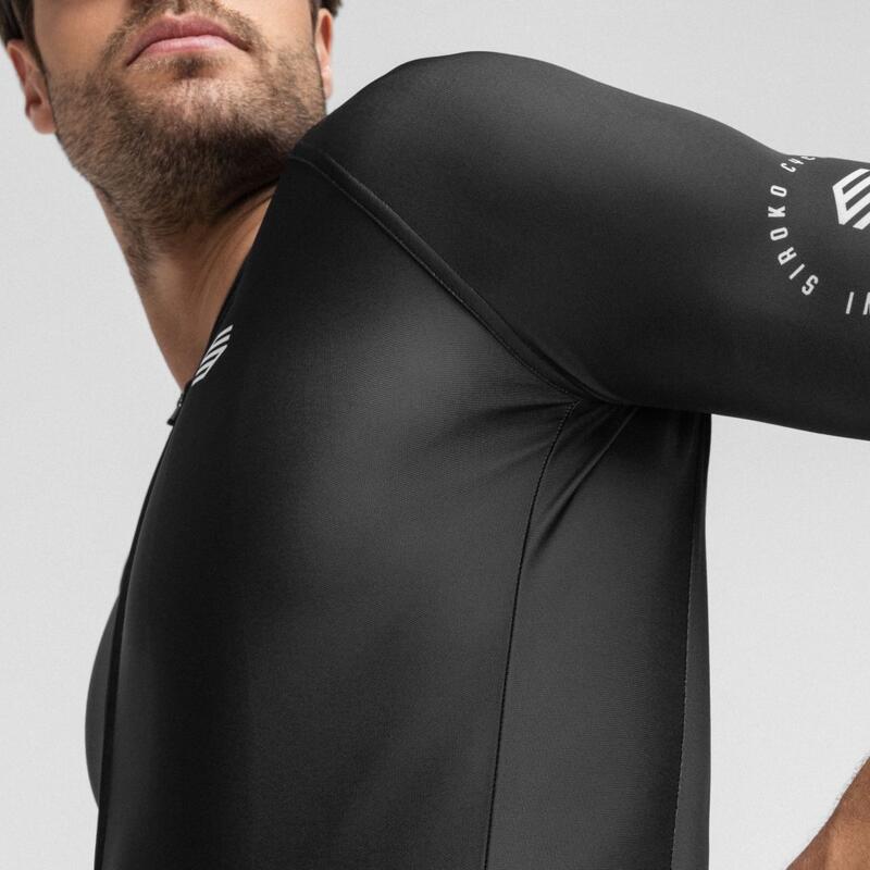 Maillot vélo manches courtes homme Cyclisme M2 Slate Noir