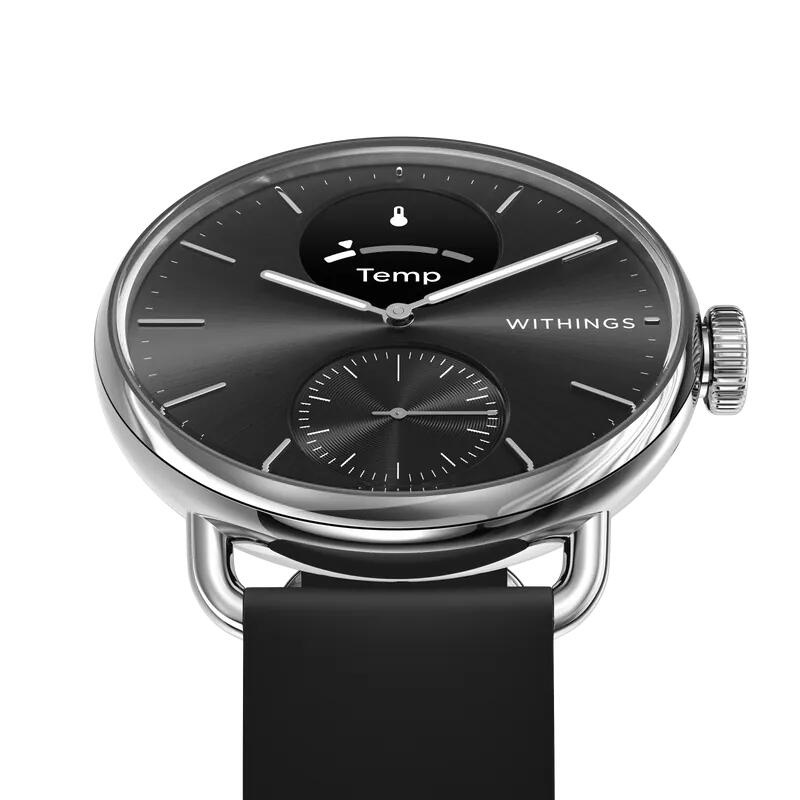 Hybrid Smartwatch Withings Vo2 Max ScanWatch Smart Watch 38mm Black