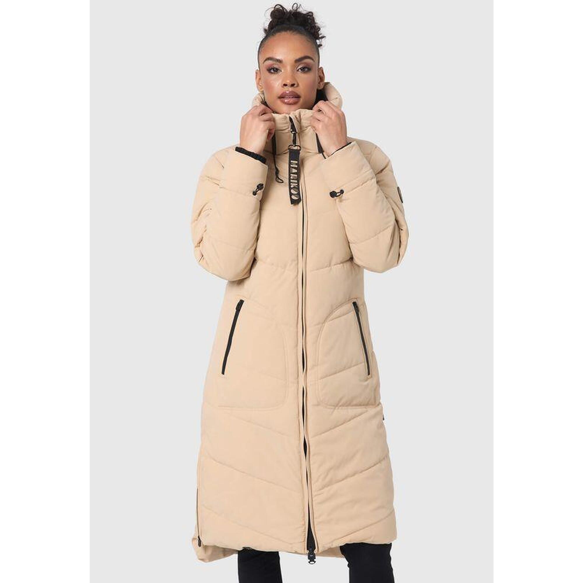 Manteau long d'hiver matelassé pour femme BENIKOO Marikoo