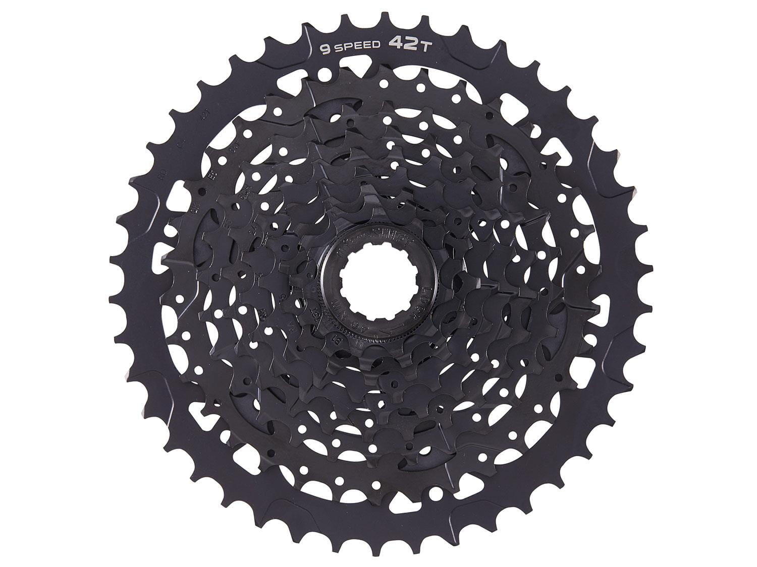 MICROSHIFT Advent cassette 9sp 11-42T staal/aluminium - zwart