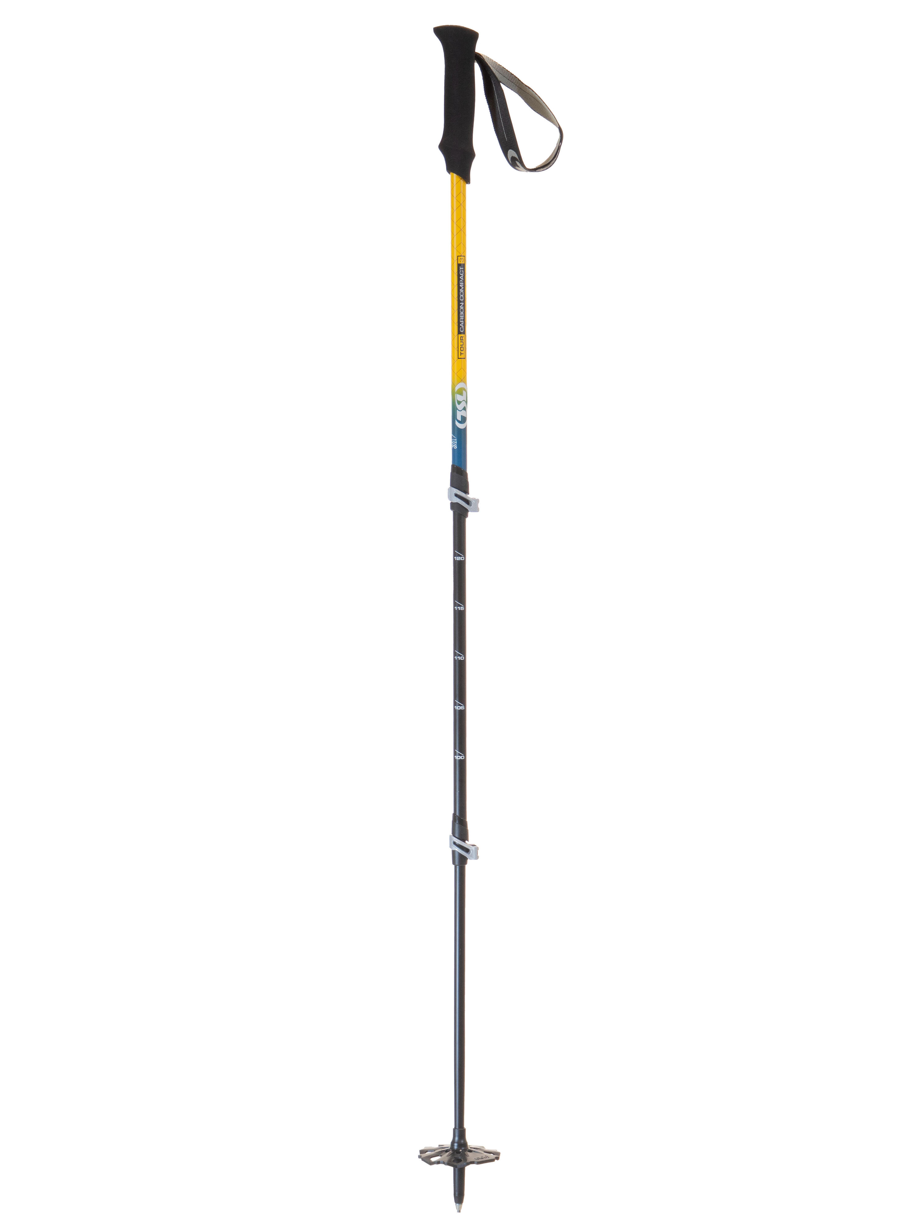 Bâtons de Trekking TSL - Télescopique - TOUR CARBONE Compact 3 Light Twist 2/3