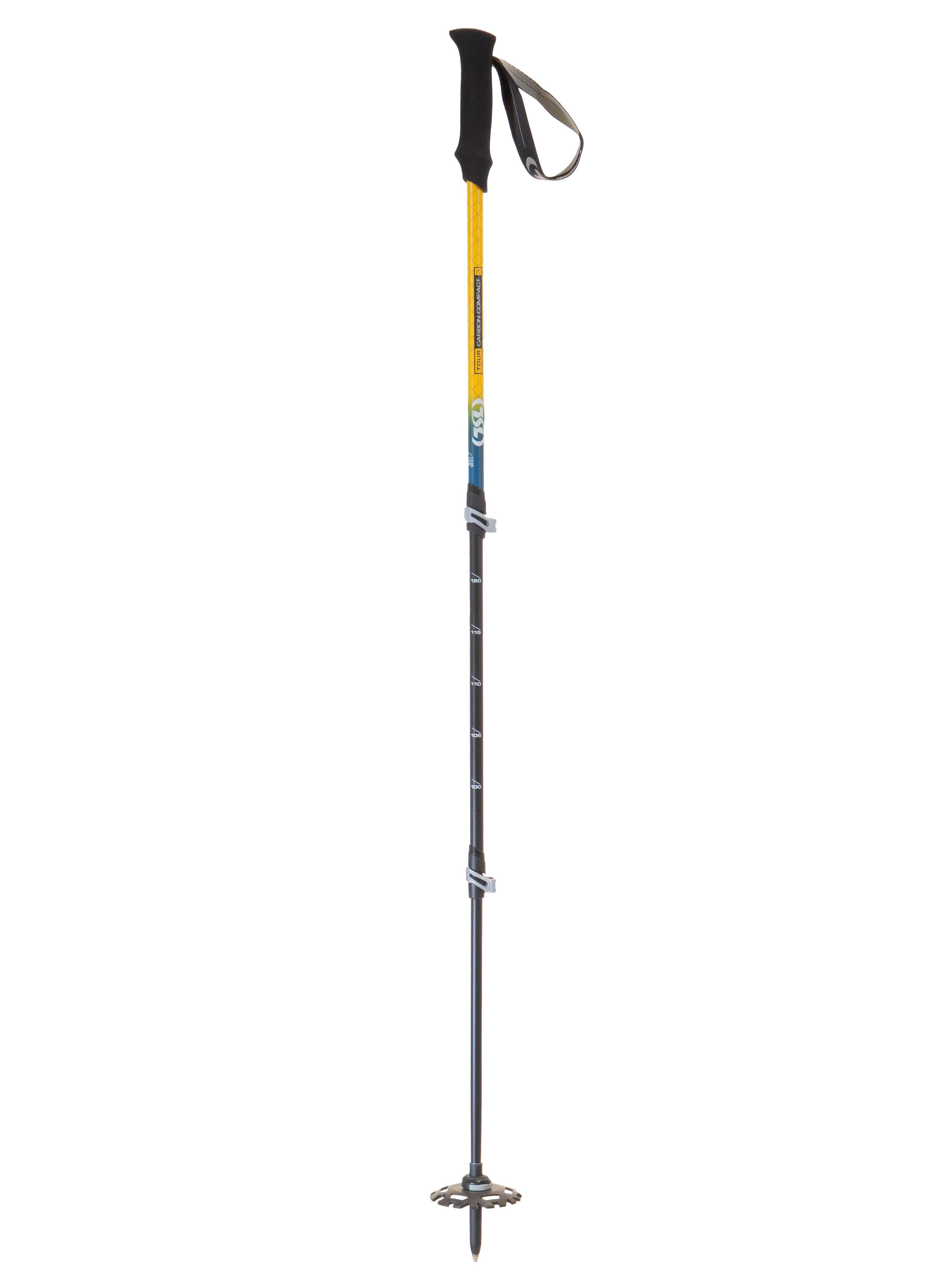 Bâtons de Trekking TSL - Télescopique - TOUR CARBONE Compact 3 Light Push&Pull 2/3