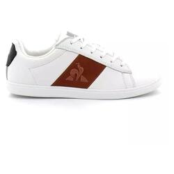 Baskets mode Garcon COURTCLASSIC GS BLACK JEA Blanc