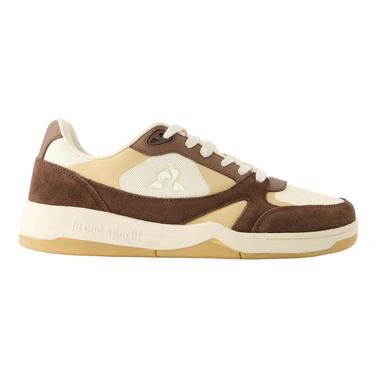 Le Coq Sportif - Baskets Mode Homme Lcs Pro Star Lite Mocha Marron - Baskets - Beige|kaki - 40 - Decathlon