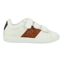 Baskets mode Garcon COURTCLASSIC PS BLACK JEA Blanc