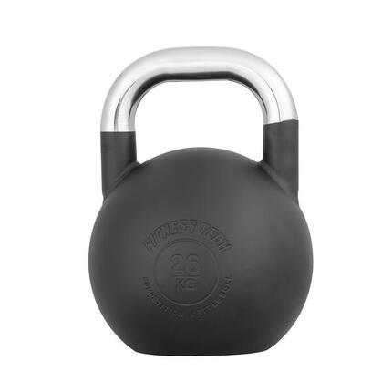 Kettlebell Competition Fitness Tech 26 kg Noir