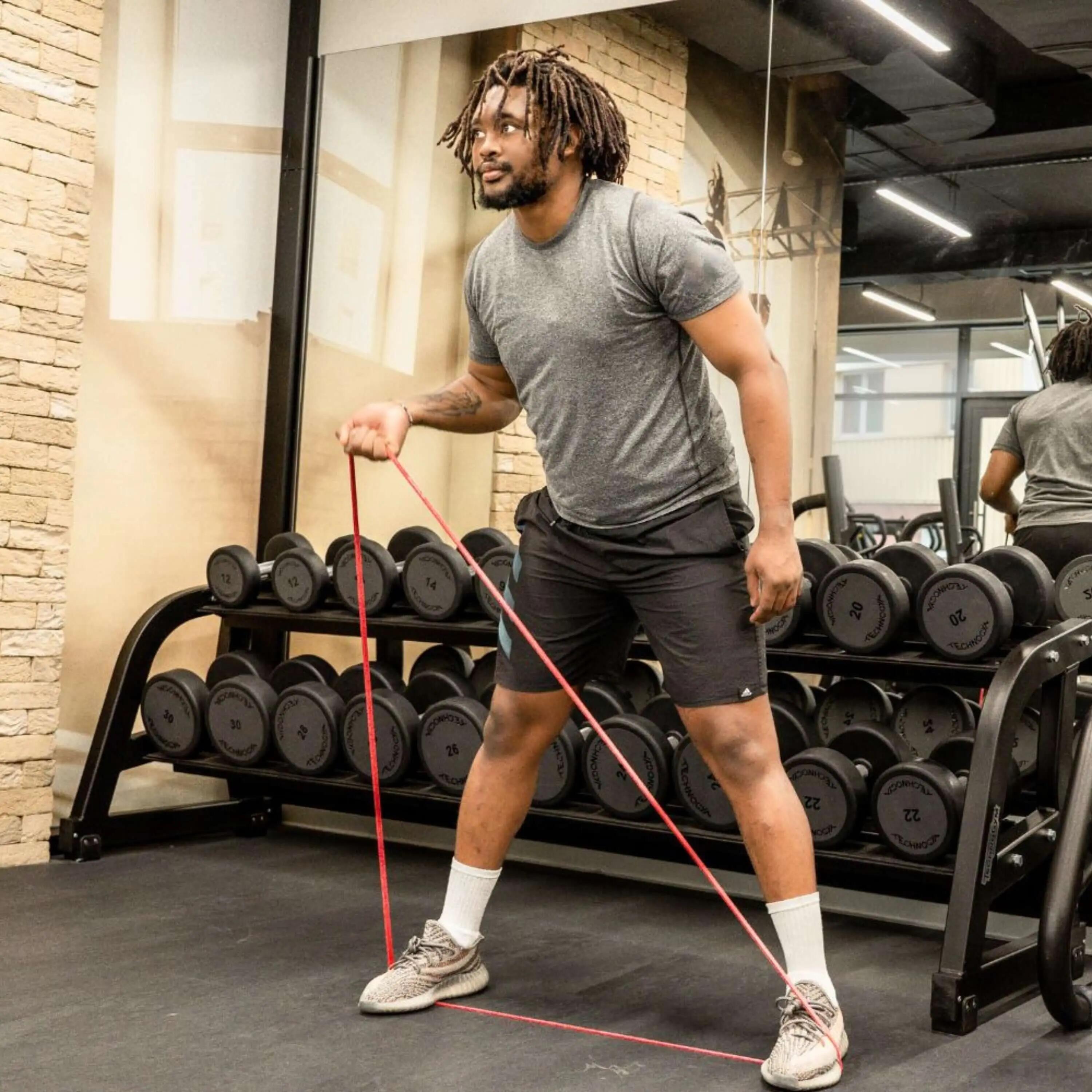 Taśma Oporowa Power Band do Ćwiczeń i Rehabilitacji DrFit 5/7