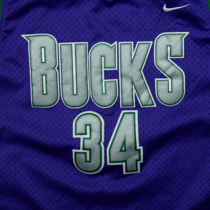 Jersey NBA de Nike de Ray Allen de los Milwaukee Bucks