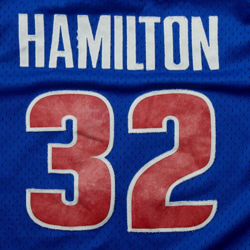 Camiseta NBA de los Detroit Pistons de Hamilton de Adidas