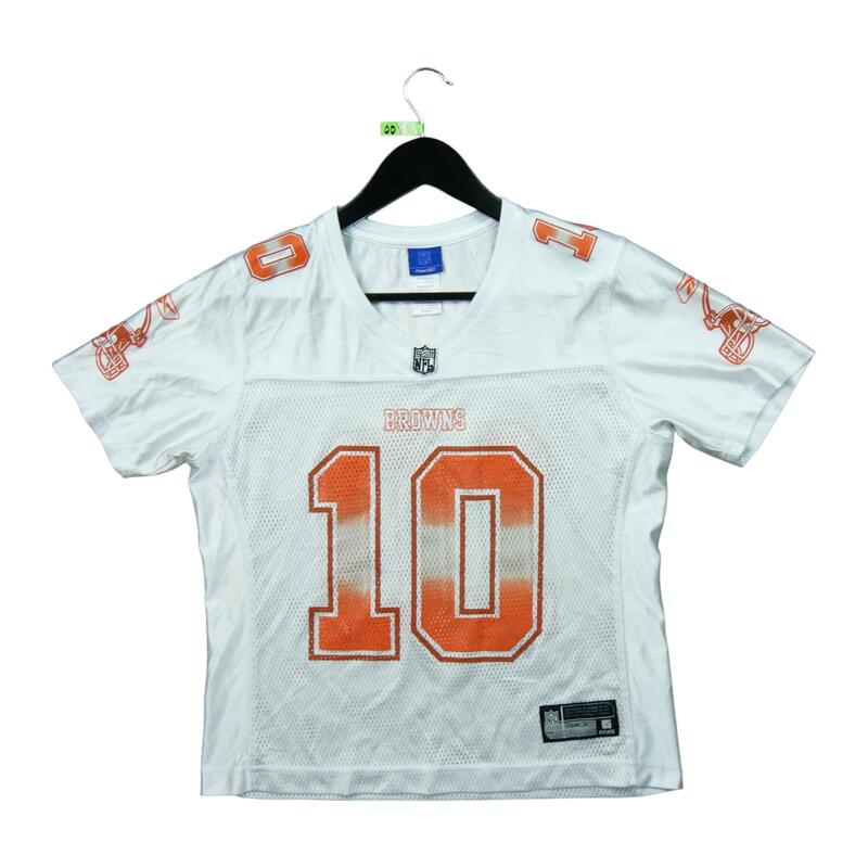 Segunda Vida - Camiseta de la NFL de los Cleveland Browns de Reebok - Muy Bueno