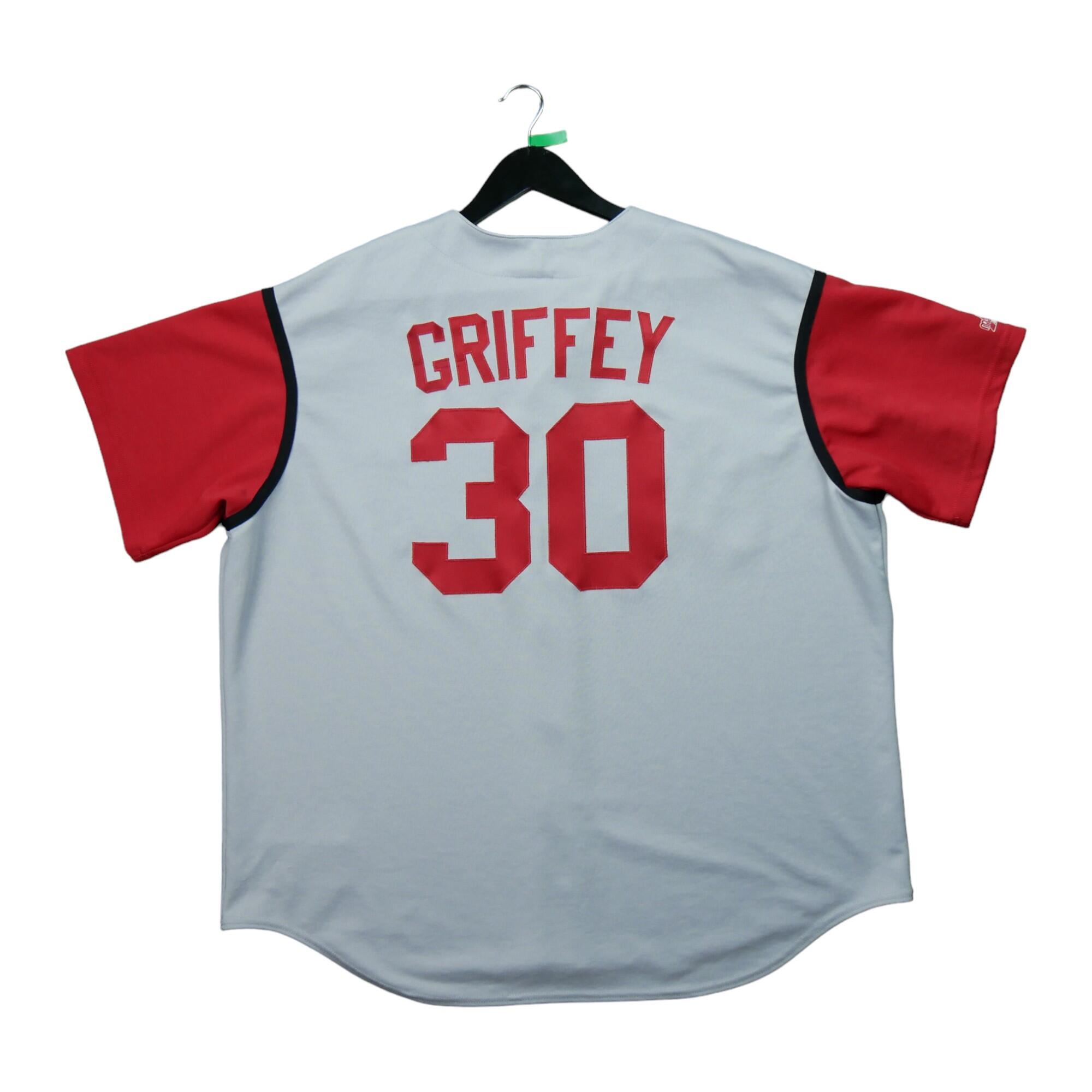 Cincinnati Reds Ken Griffey Jr newest Jersey Majestic