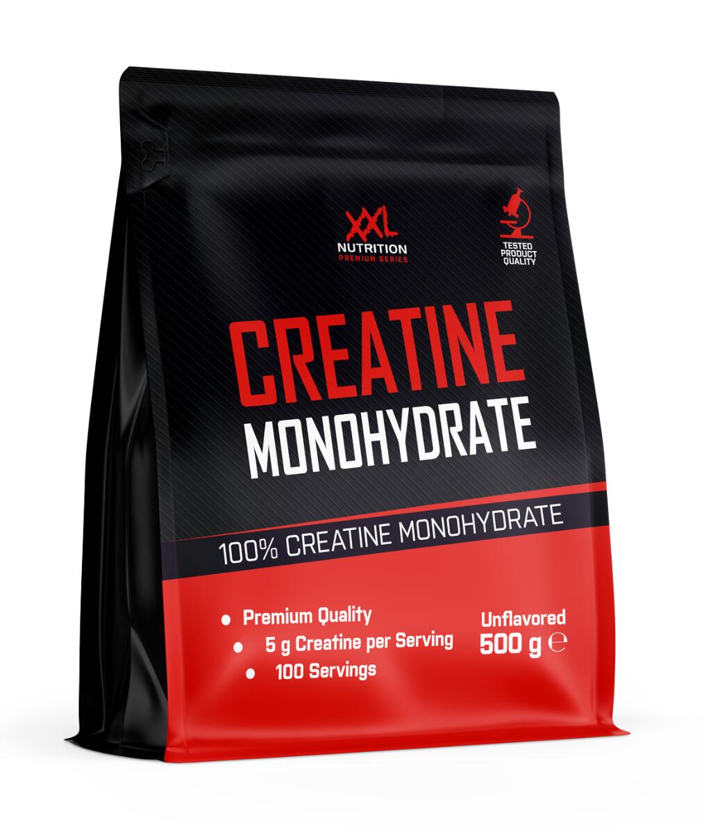 XXL NUTRITION Creatine Monohydraat - Neutraal - 500 gram