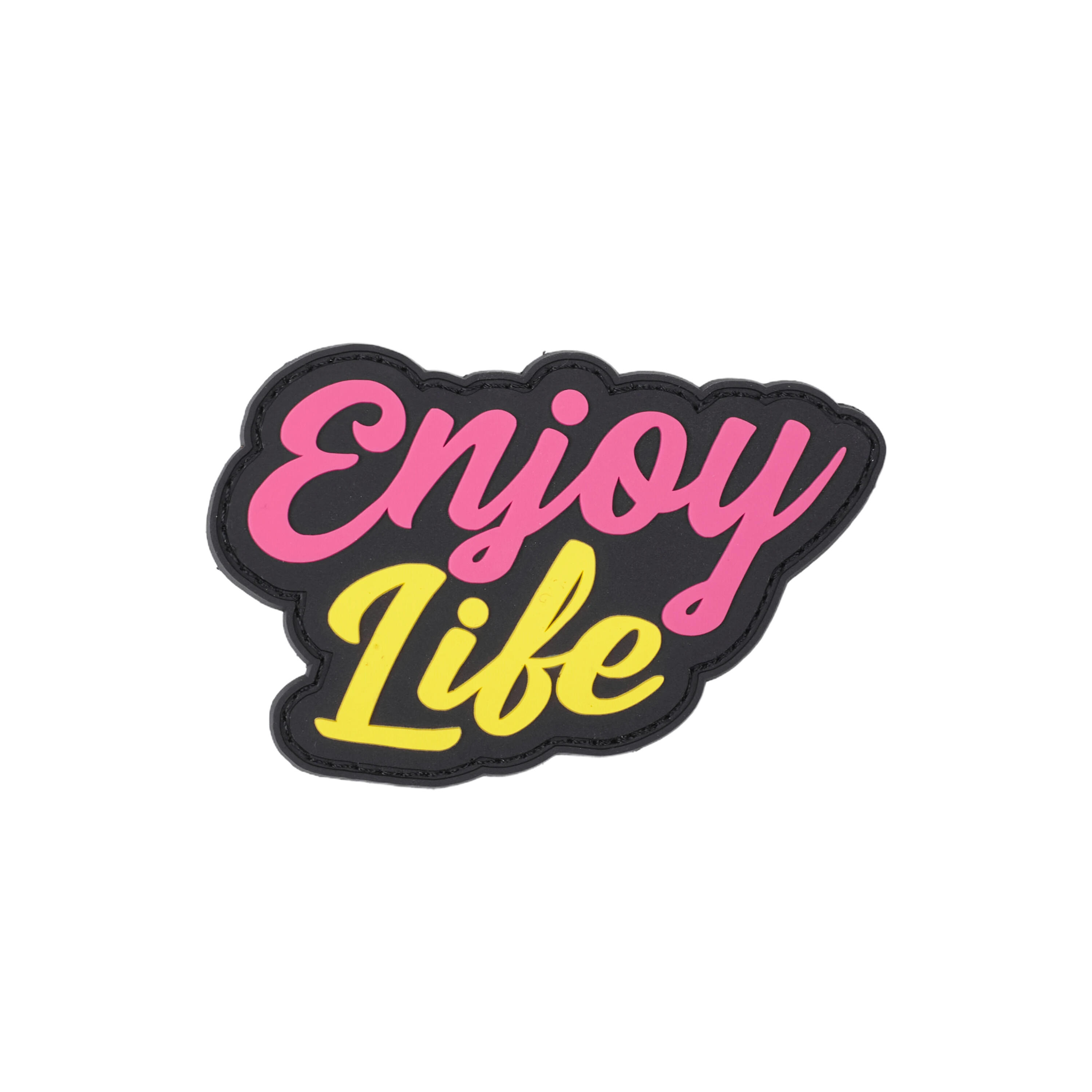 Elitex Training Enjoy Life Patch de velcro em pvc para mochilas