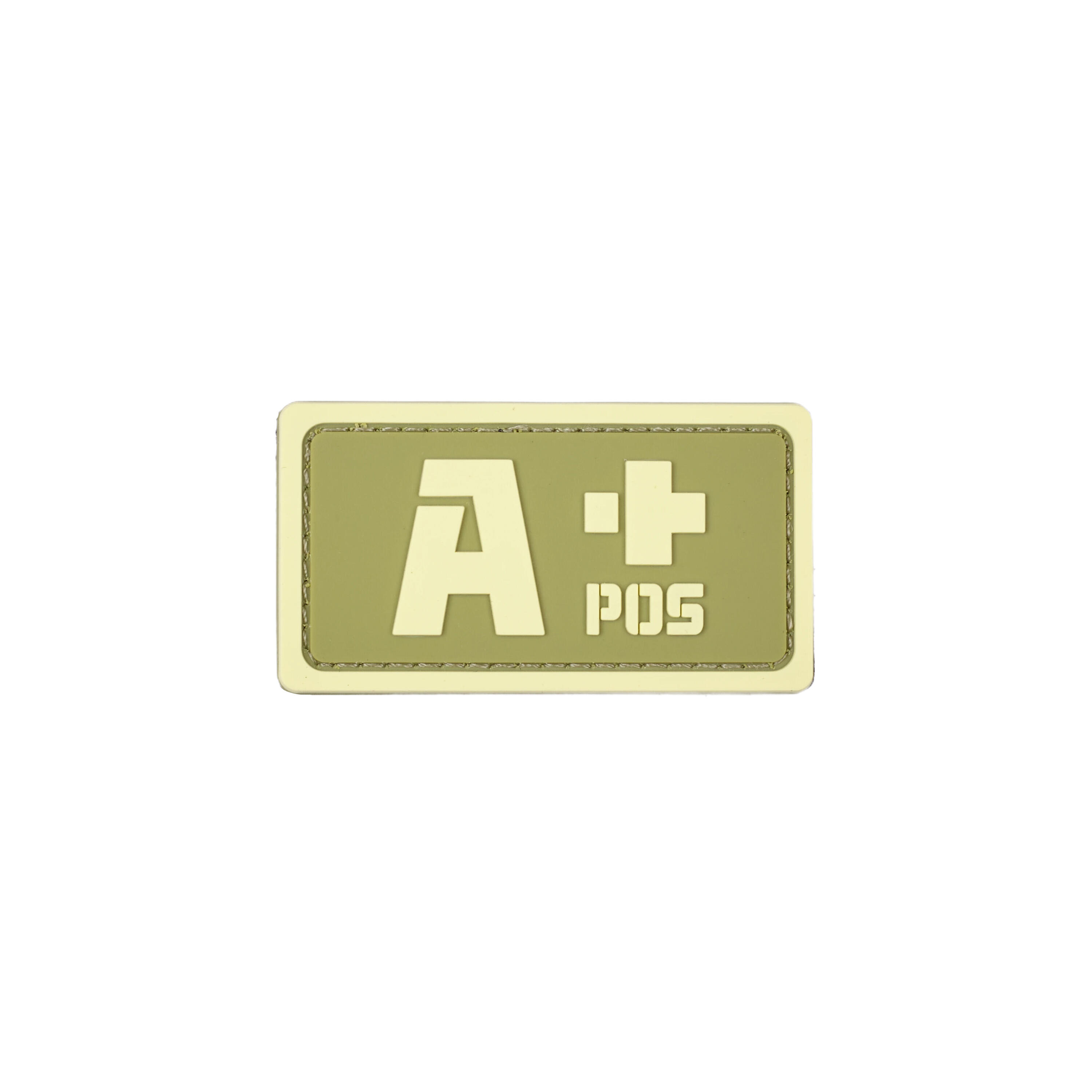 ELITEX TRAINING Elitex Training Blutgruppe A+ Pvc Velcro Patch für Rucksäcke