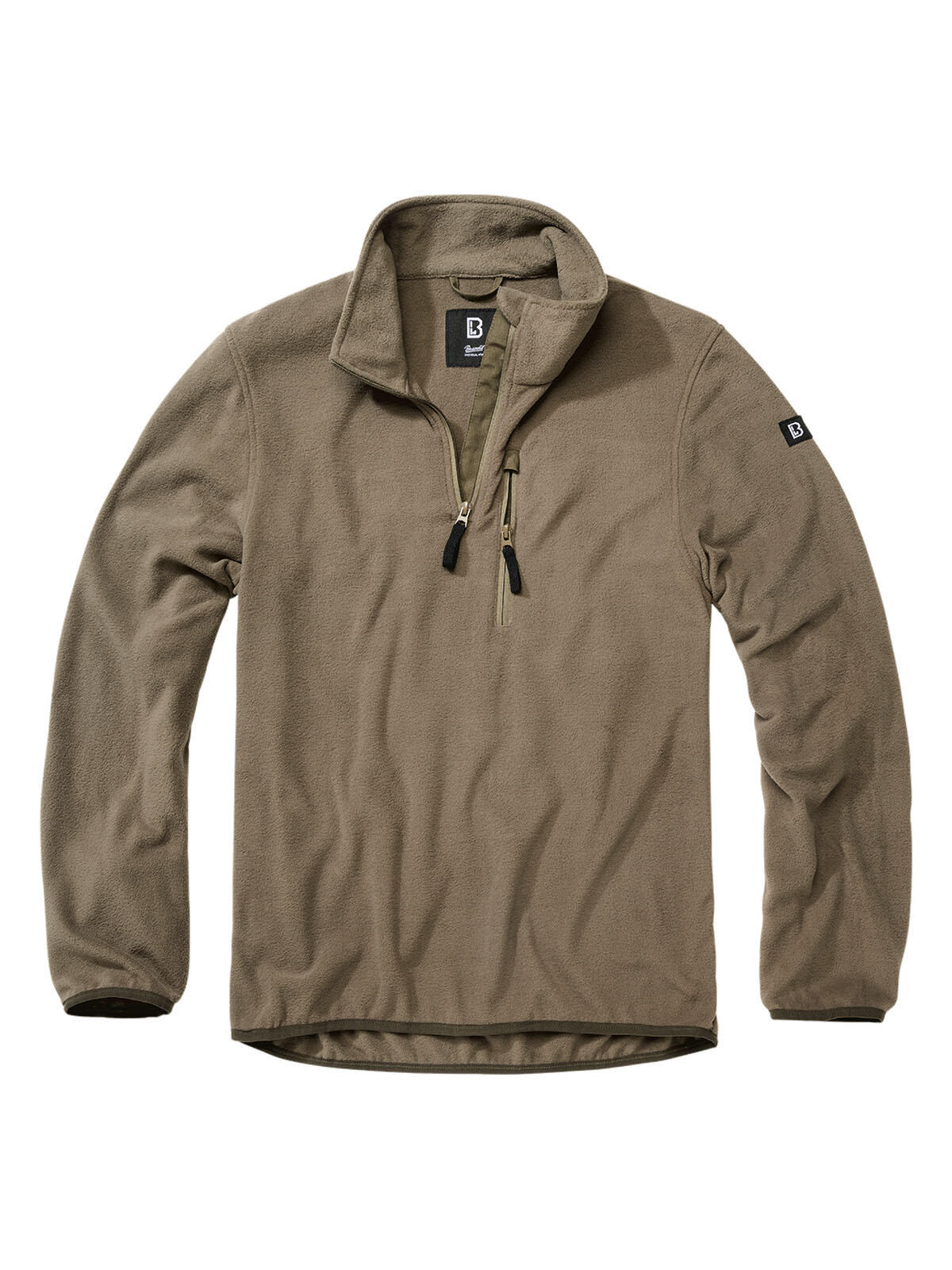 BRANDIT vêtements 4036-1 Brandit Fleece Troyer 1/3