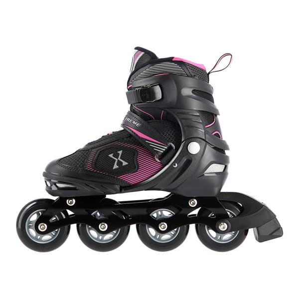 Inline Skates Kinderen Verstelbaar Na9080 - Zwart