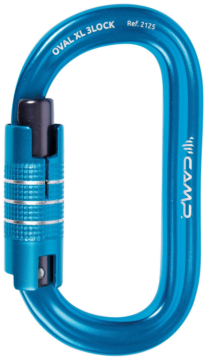 CAMP Moschettone Arrampicata Oval Xl 3 Lock 20Mm