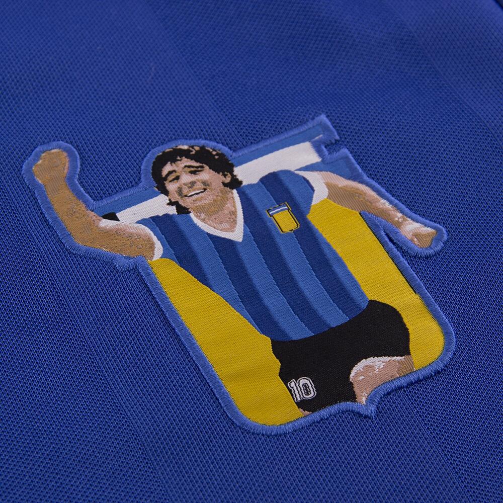 Maillot de football rétro extérieur - Homme - Maradona Argentina 1986 - Bleu 4/7