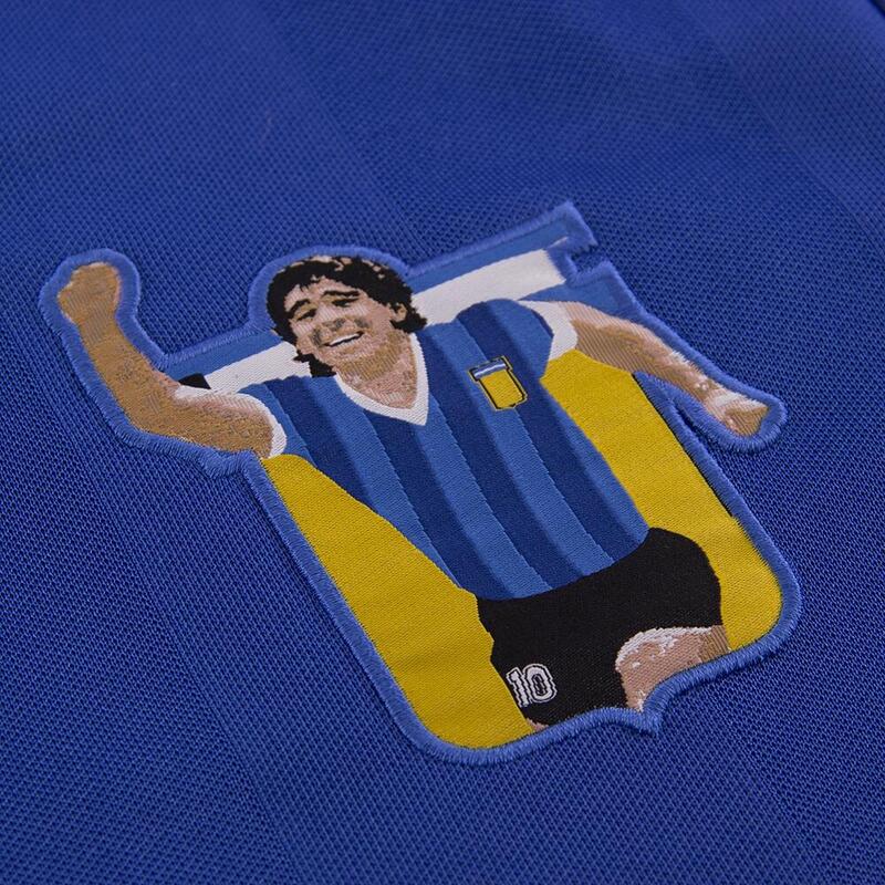 Maradona X COPA Argentina 1986 Away Retro Voetbal Shirt