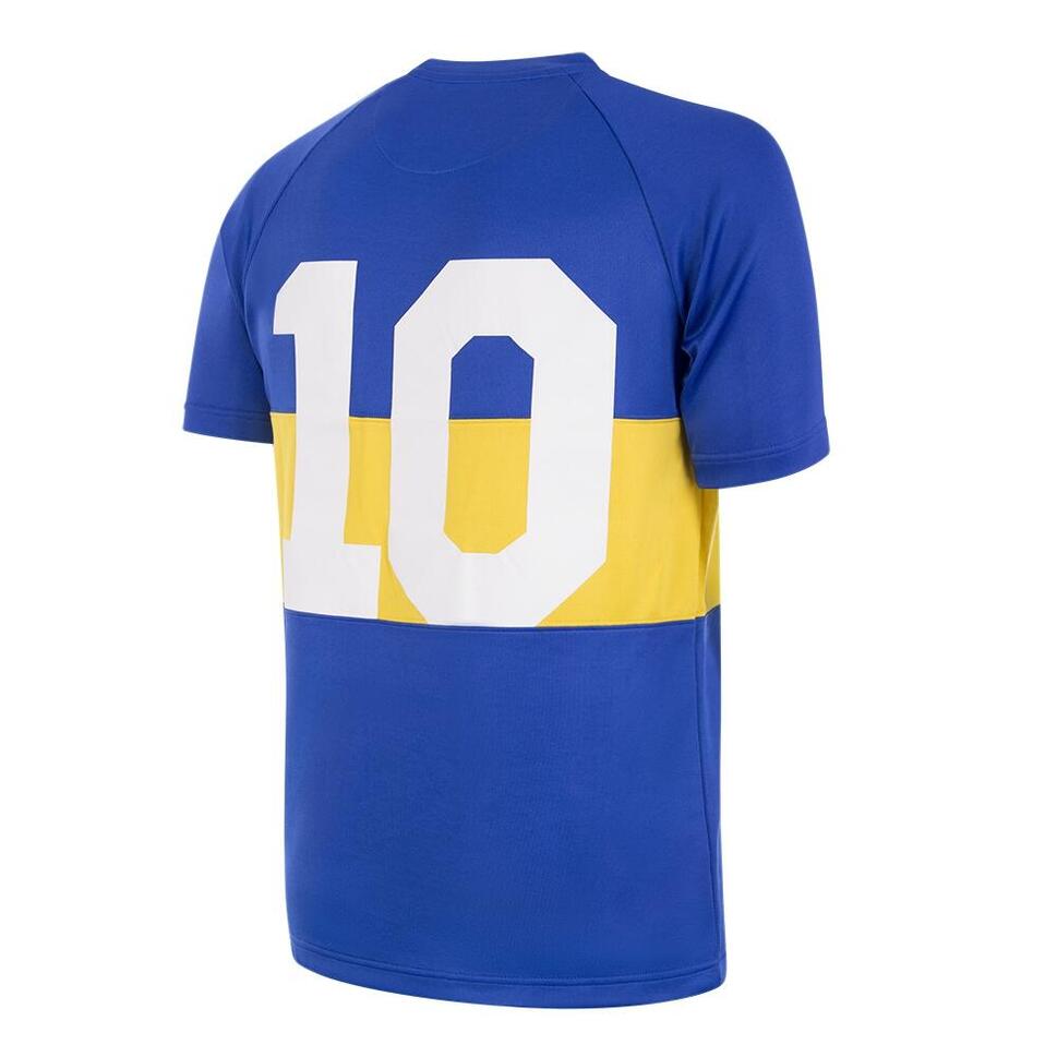 Maradona x COPA Camisola de Futebol Retro Boca 1981 - 82