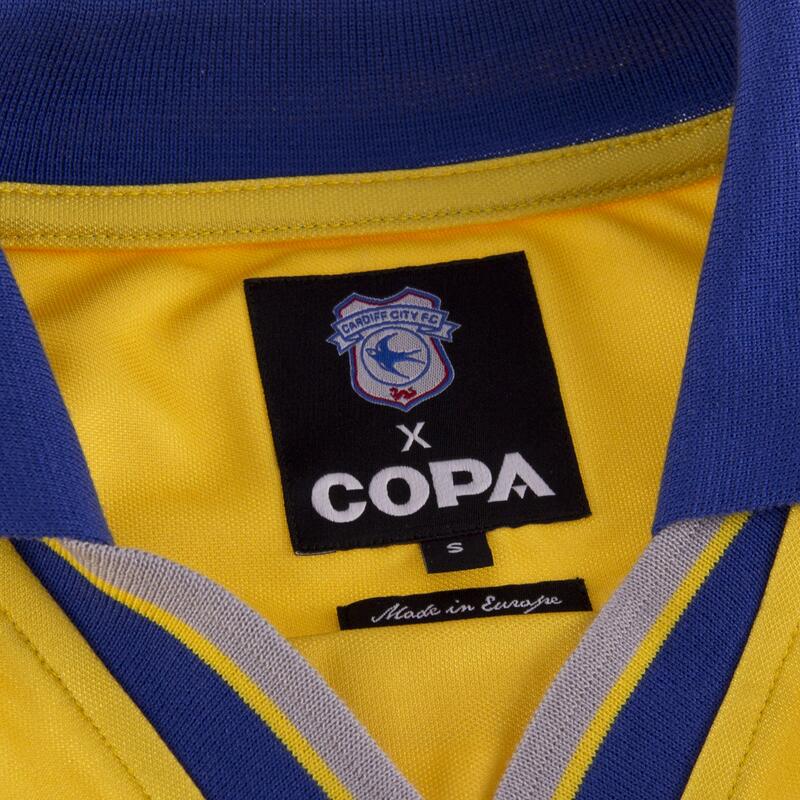 Cardiff City 1997 - 1998 Retro Voetbal Shirt