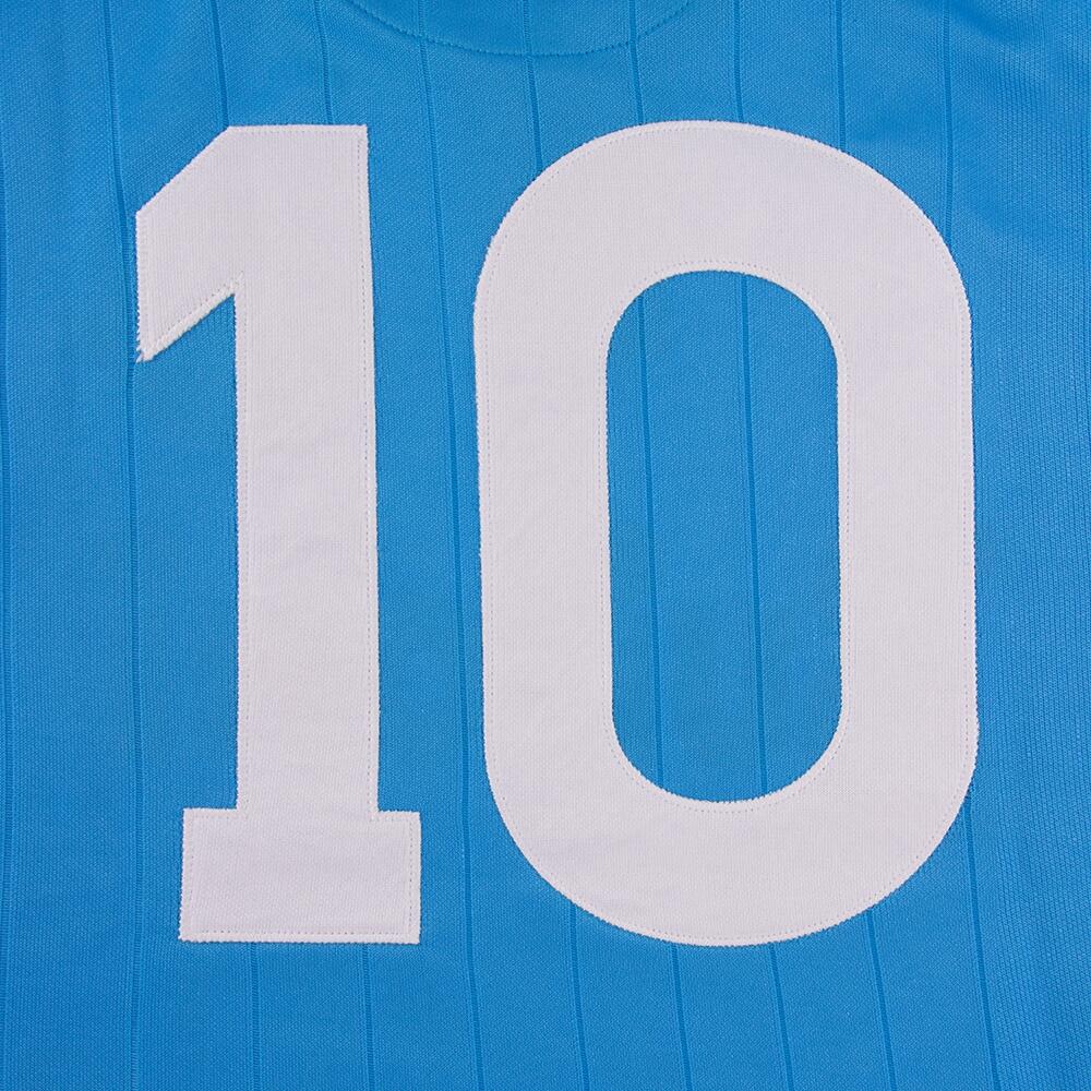 Maillot de football rétro - Homme - Maradona Napoli 1986/87 - Bleu 4/7