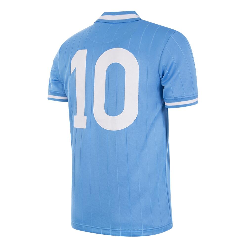 Maillot de football rétro - Homme - Maradona Napoli 1986/87 - Bleu 2/7