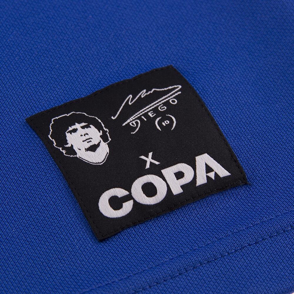 Maillot de football rétro - Homme - Maradona Boca Juniors 1981/82 - Bleu 5/7