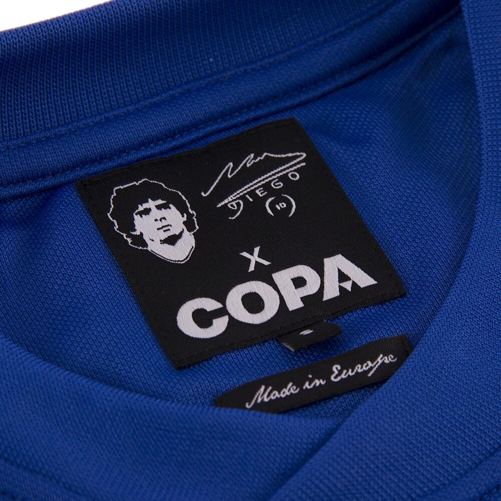 Maillot de football rétro - Homme - Maradona Boca Juniors 1981/82 - Bleu 6/7
