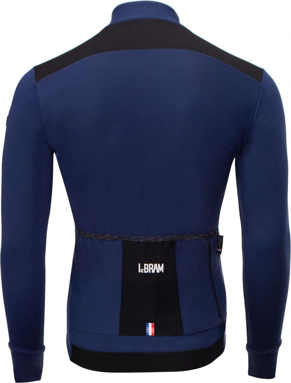 Giacca invernale blu LeBram Aulac Slim Fit 3/7