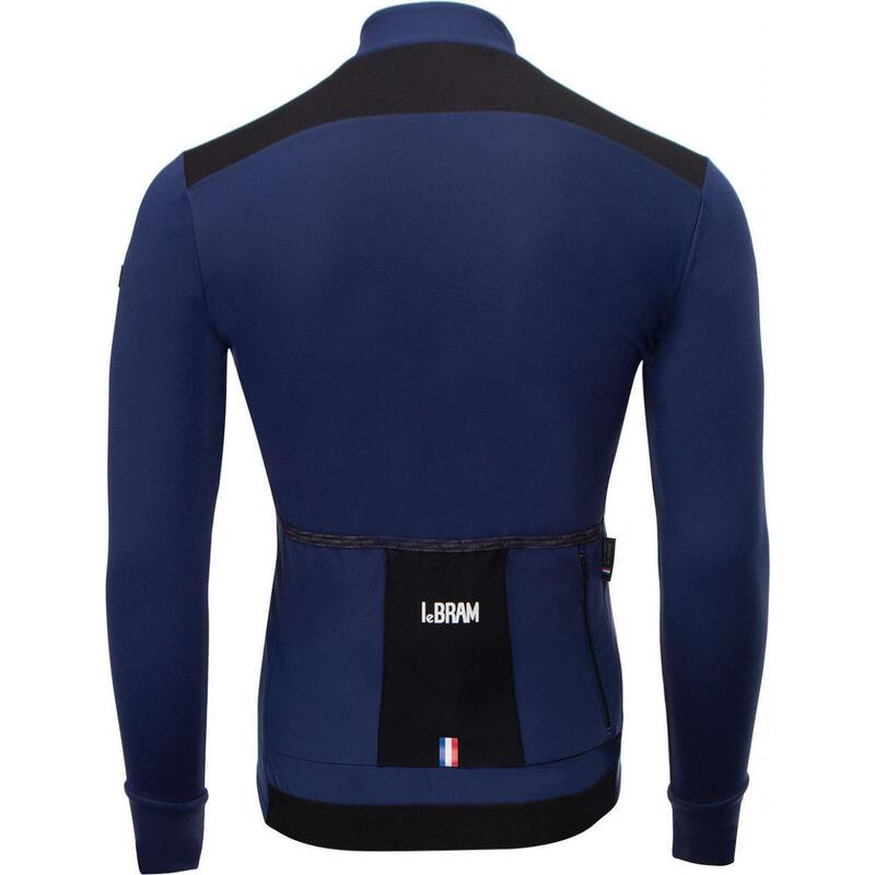 Giacca invernale blu LeBram Aulac Slim Fit