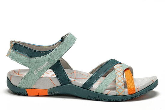 Flache Sandalen Damen Chiruca Malibu 41 Grün