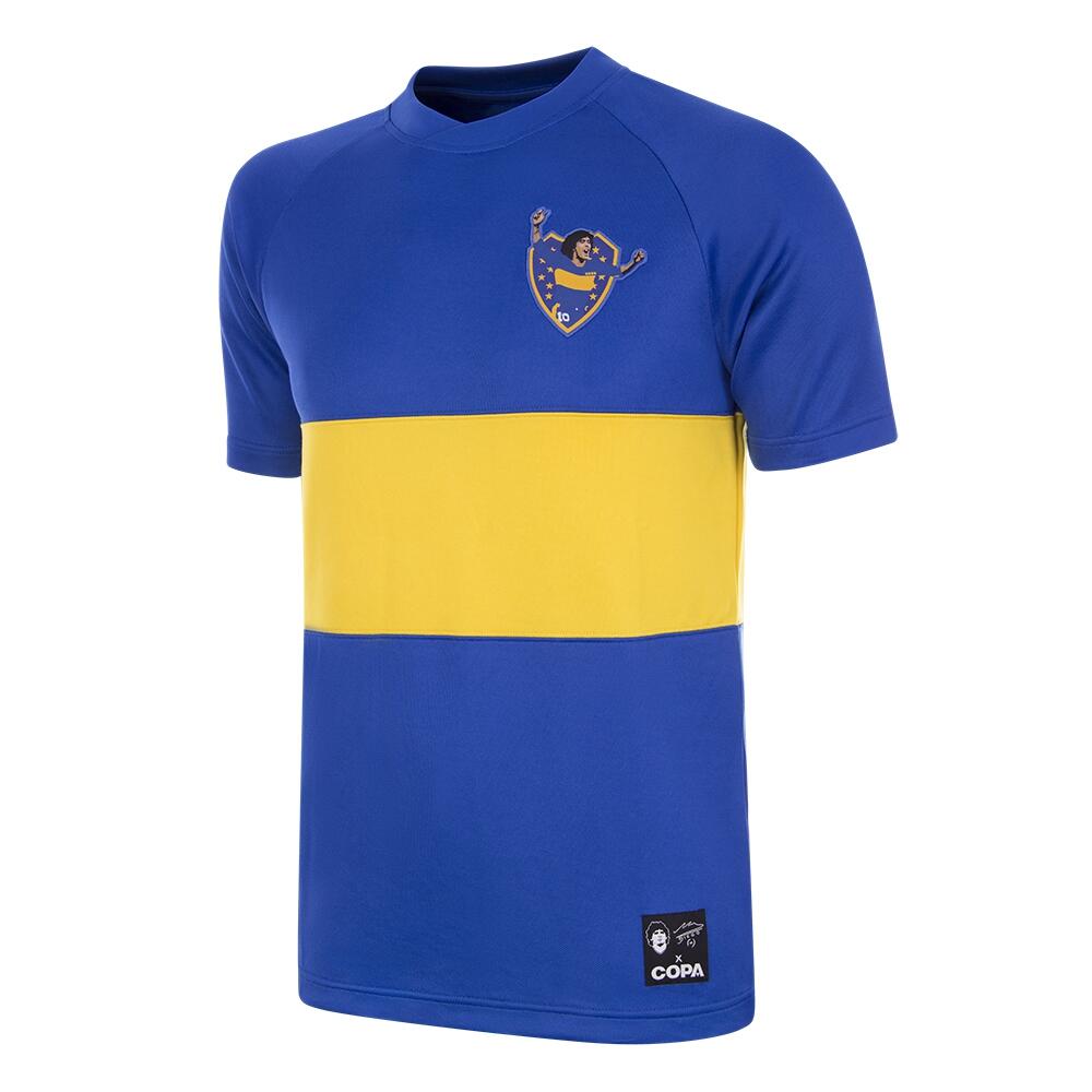 Maillot de football rétro - Homme - Maradona Boca Juniors 1981/82 - Bleu 1/7