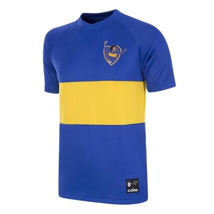Maillot de football rétro - Homme - Maradona Boca Juniors 1981/82 - Bleu
