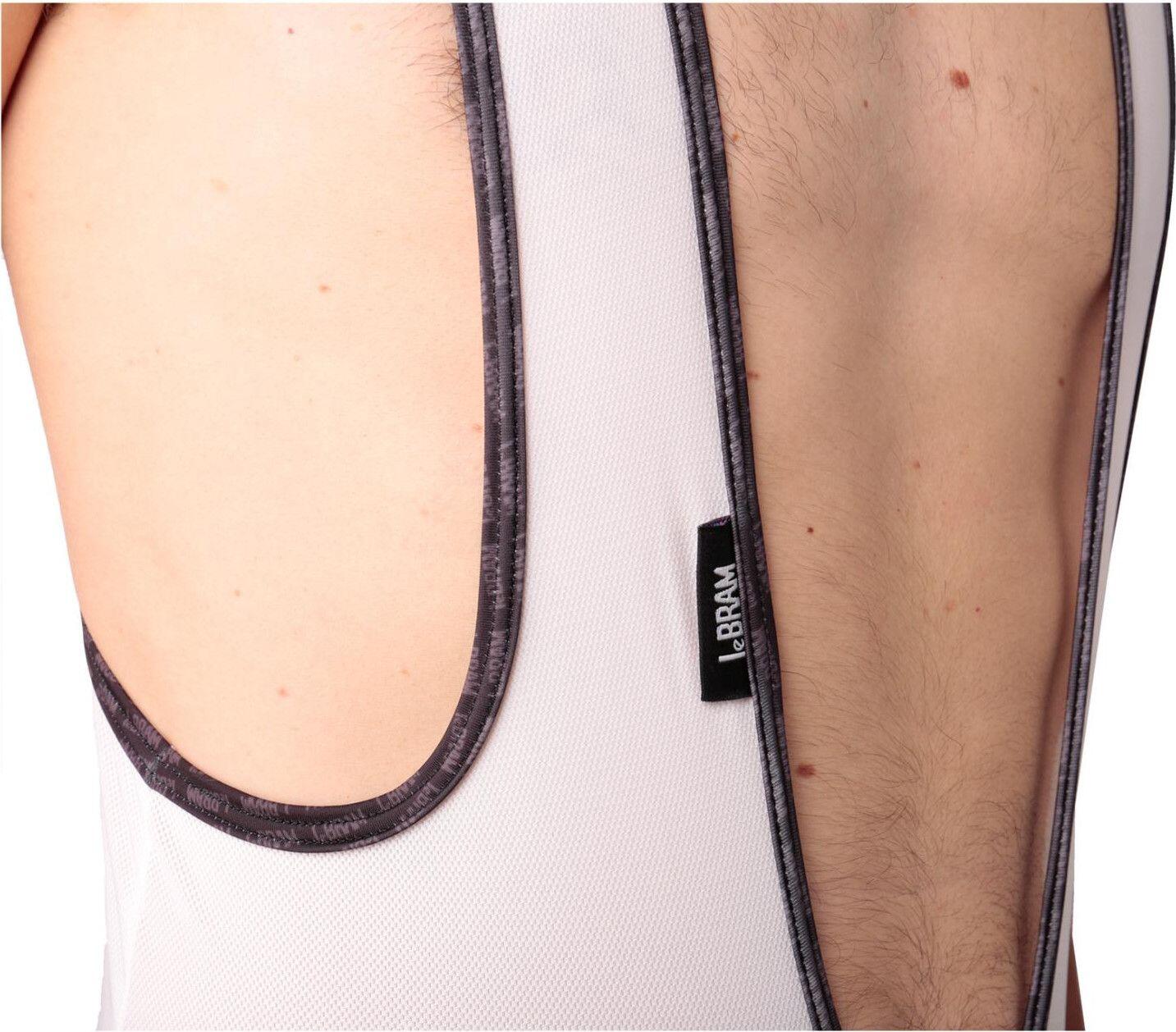 Pantaloncini con bretelle LeBram Agnel Comp neri 6/7