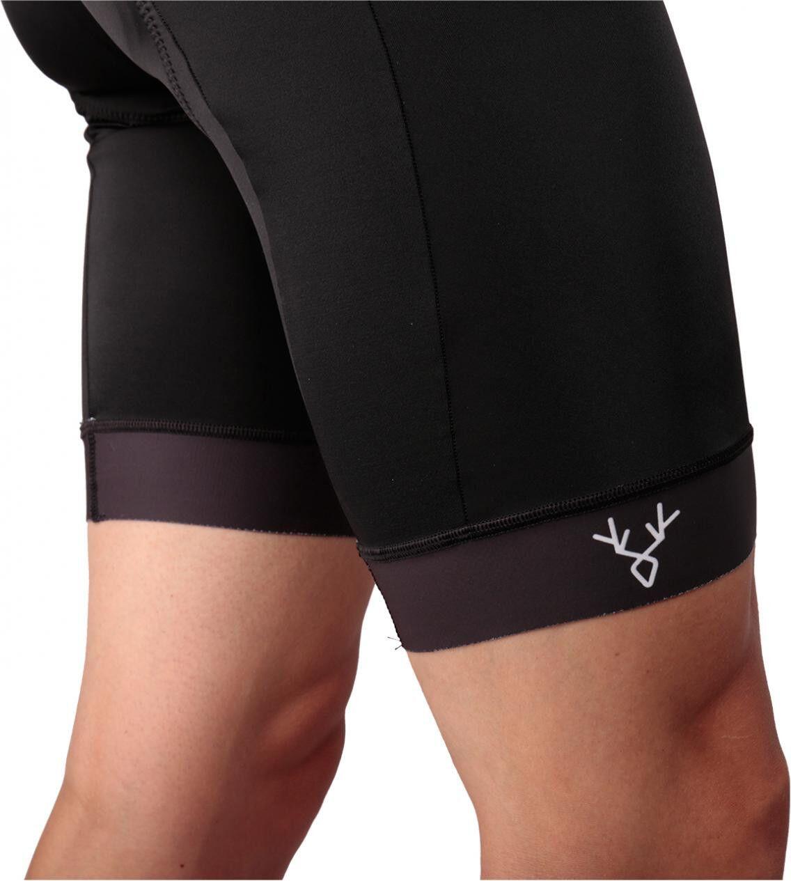 Pantaloncini con bretelle LeBram Agnel Comp neri 5/7
