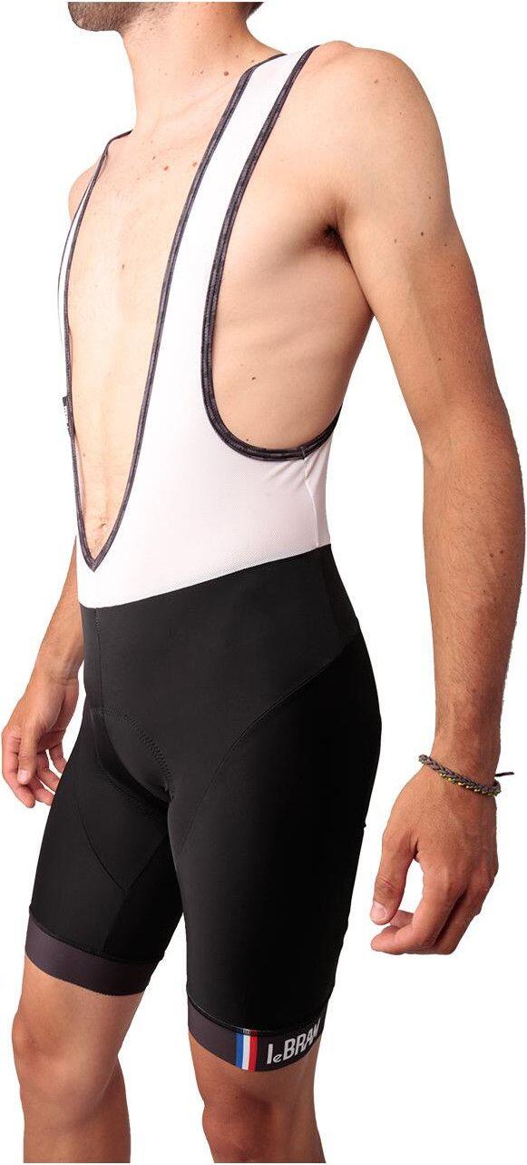 Pantaloncini con bretelle LeBram Agnel Comp neri 3/7
