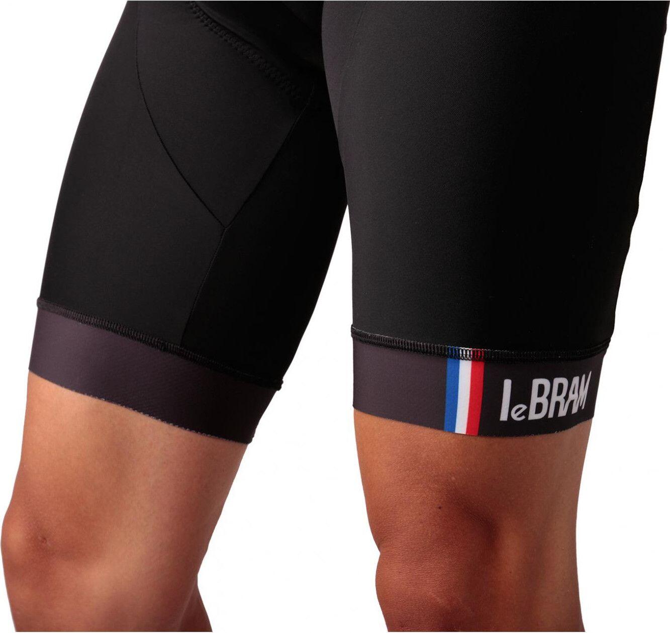 Pantaloncini con bretelle LeBram Agnel Comp neri 4/7