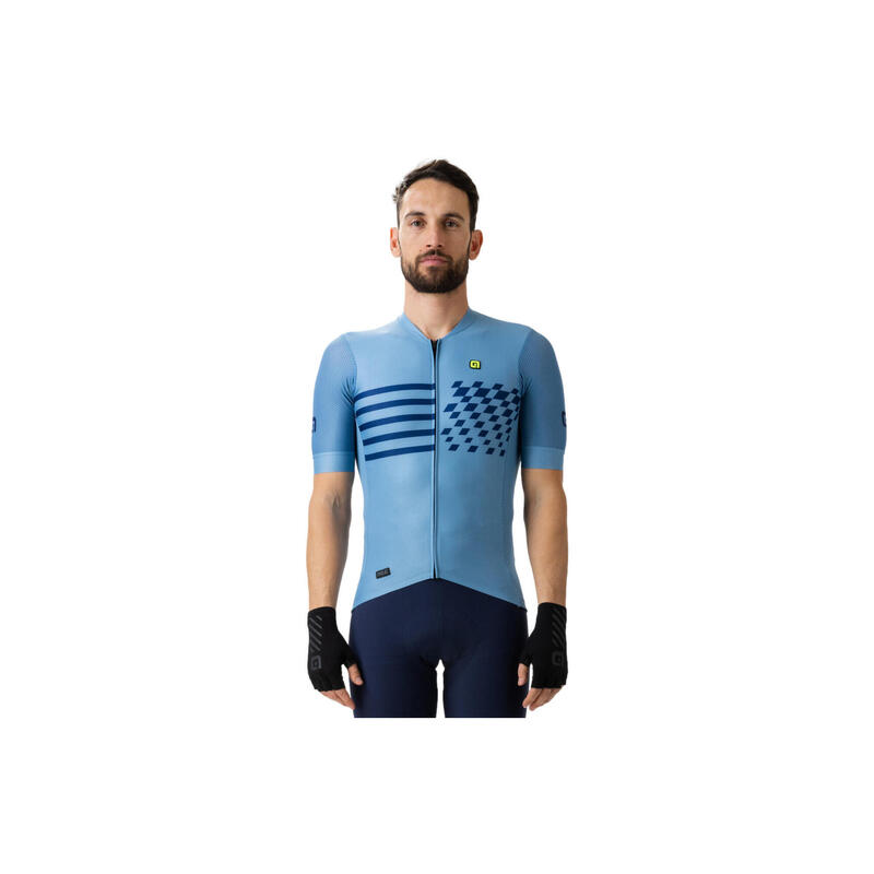 Alé Play Short Sleeve Jersey Light Blue