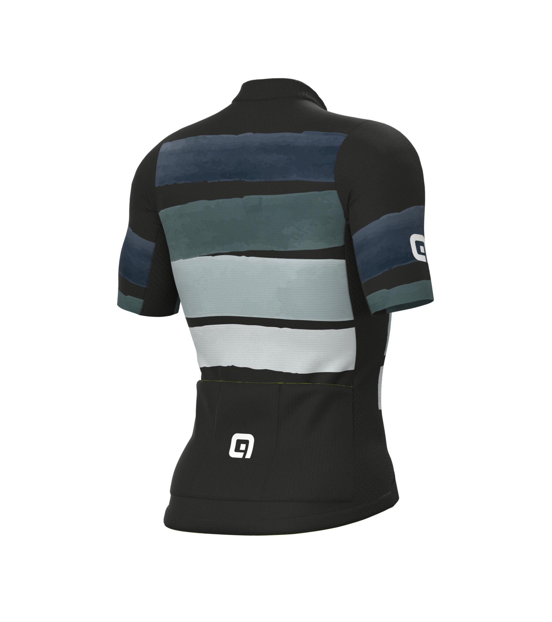 Maillot Manches Courtes Alé Track Gris/Noir 2/5