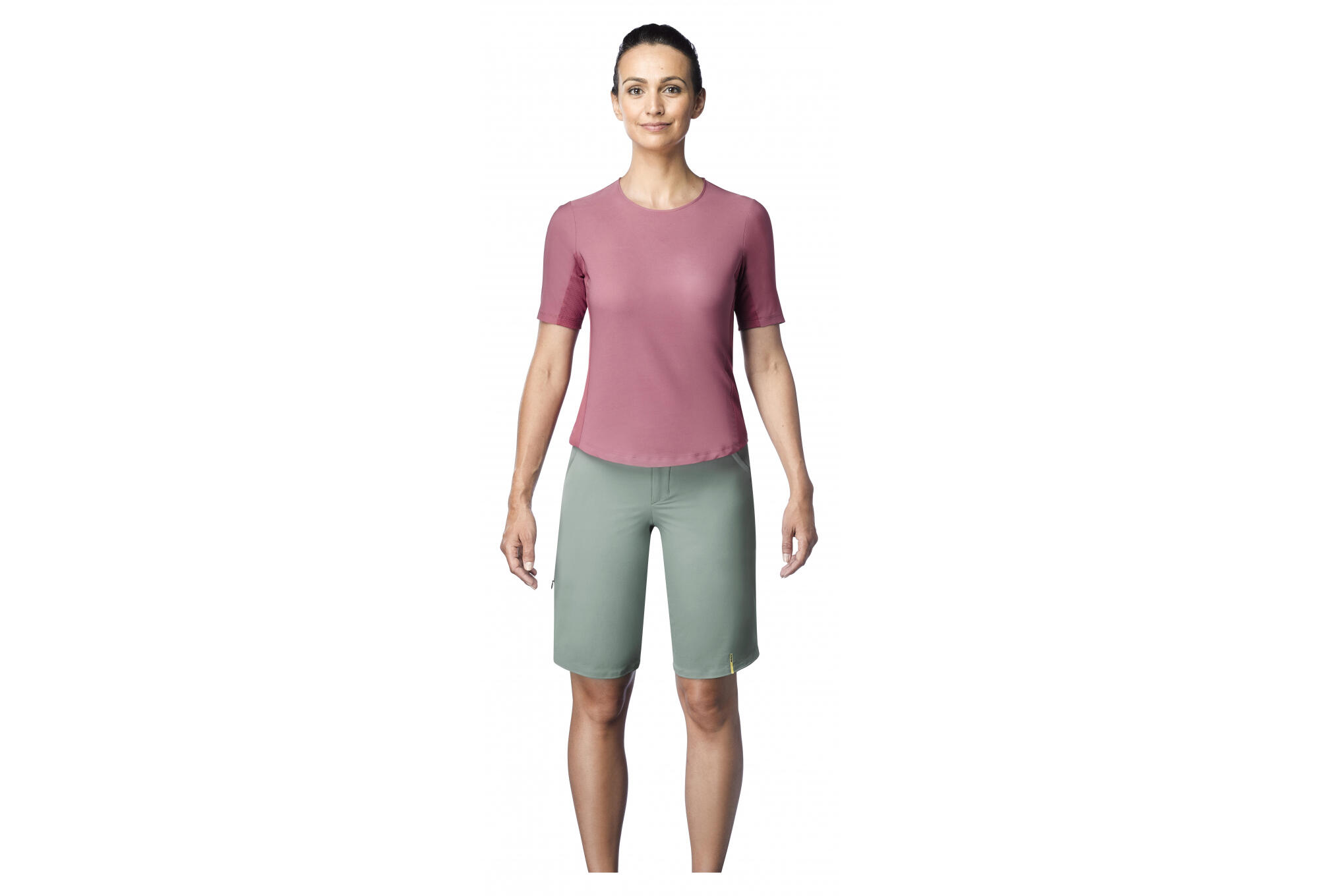 Maglia a manica corta Mavic Echappee Donna Rosa 5/6