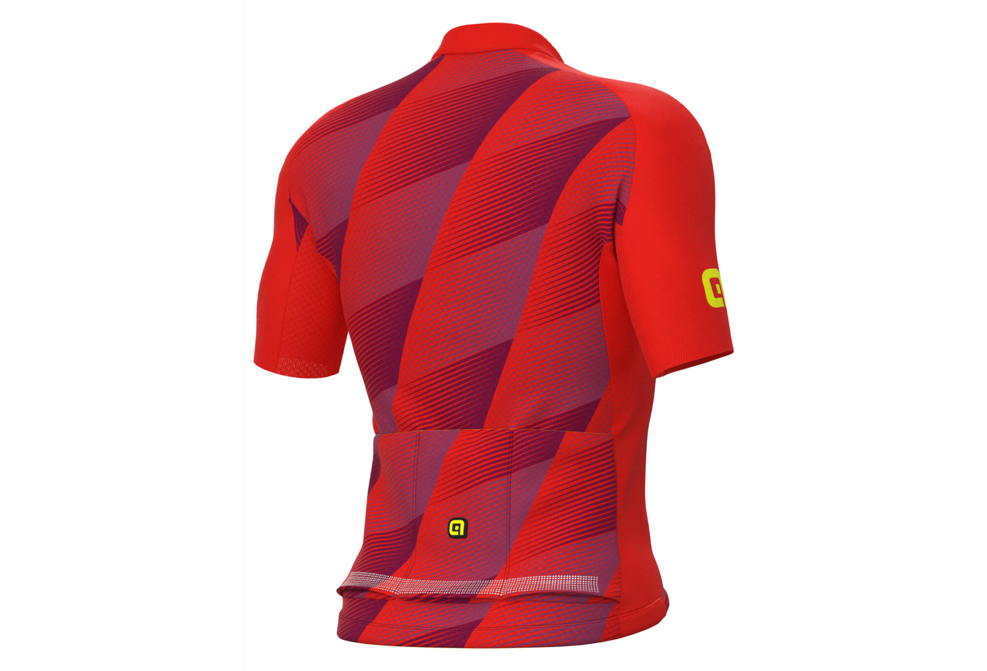 Maillot Manches Courtes Alé Square Rouge 3/5
