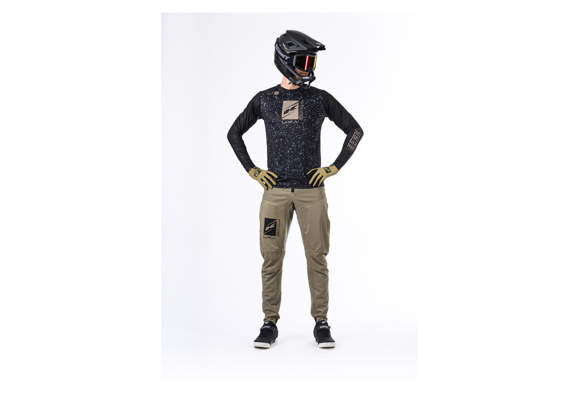 Maillot Manches Longues Kenny Prolight Noir/Kaki 7/7