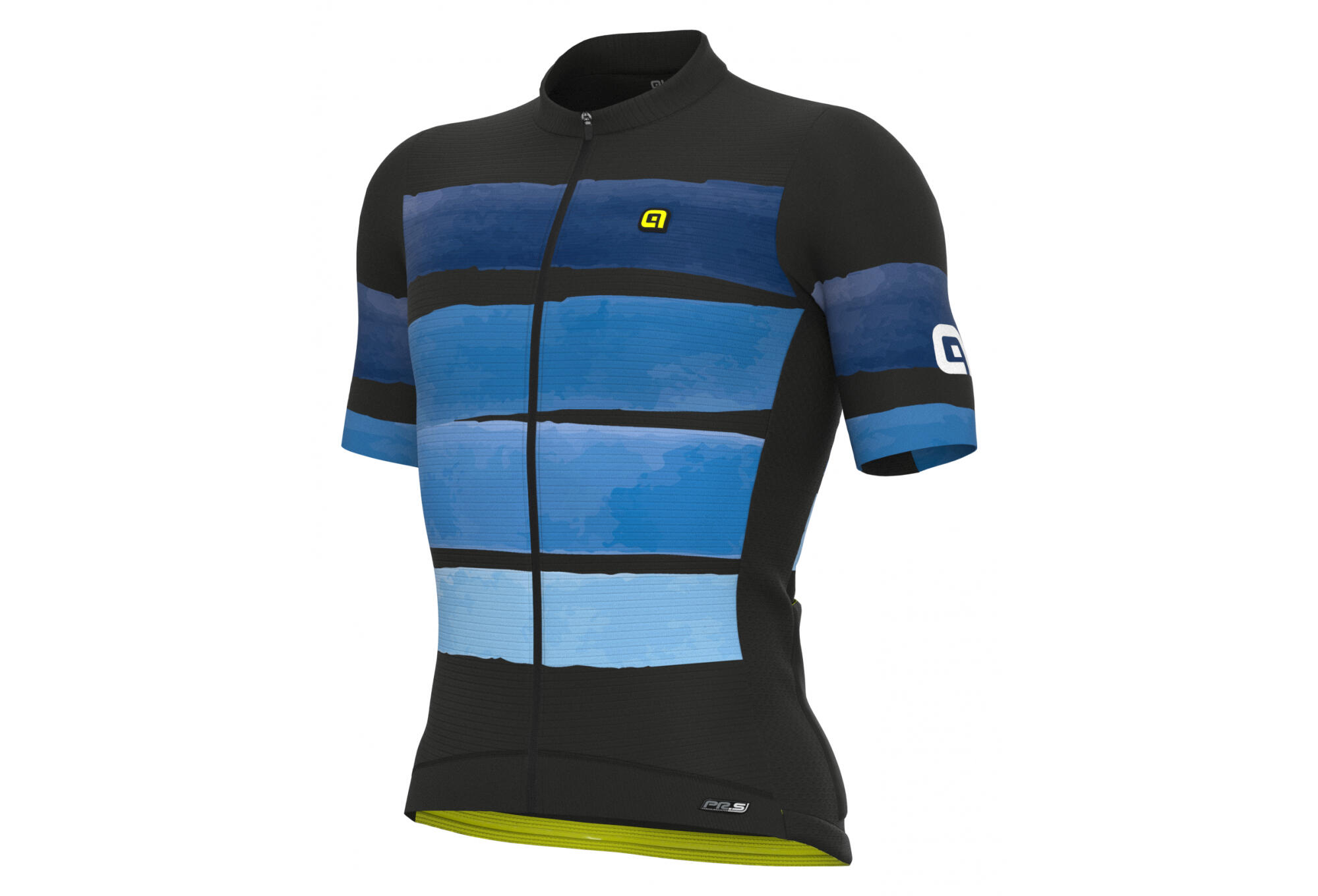 Maillot Manches Courtes Alé Track Bleu 3/5