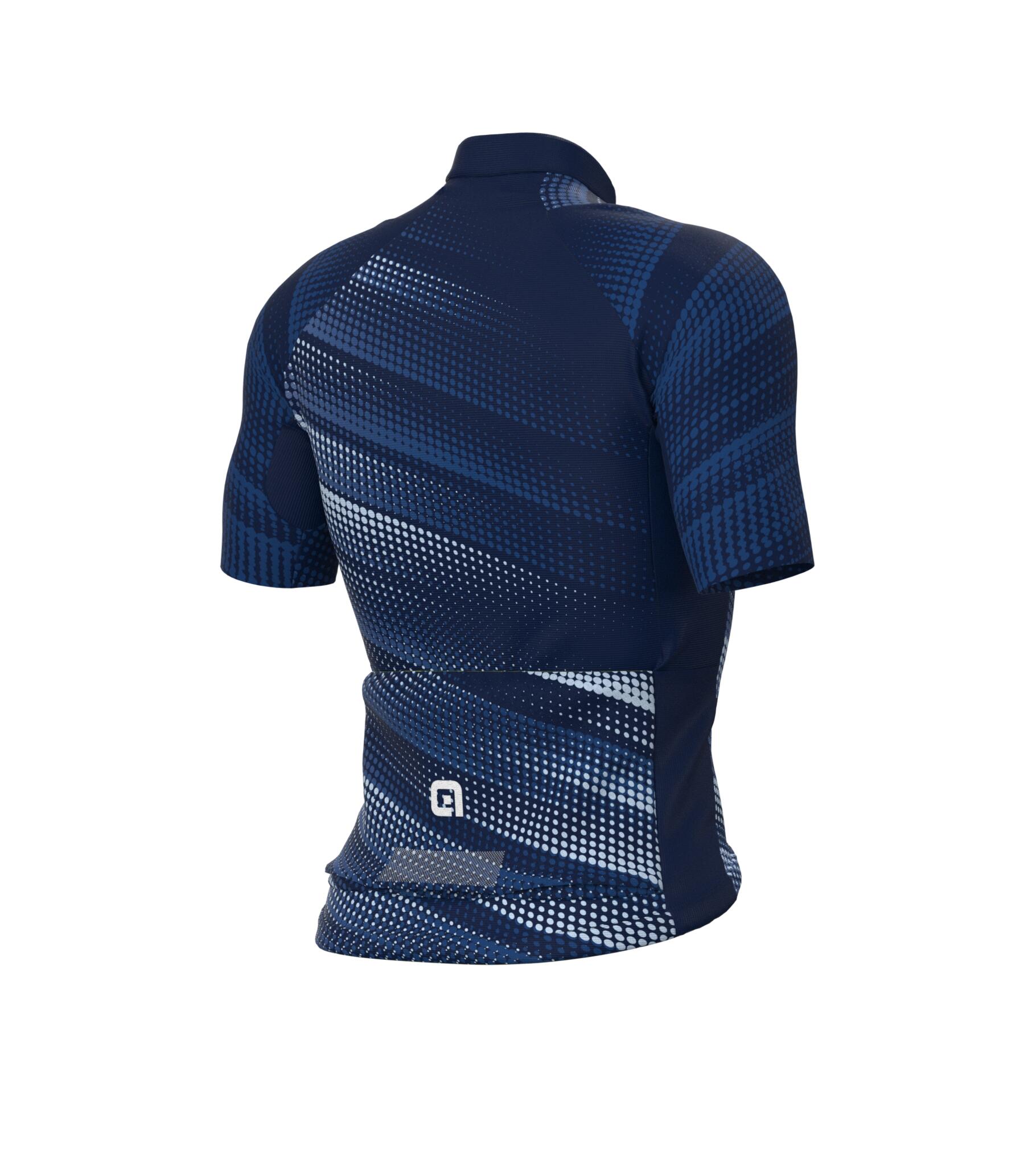 Maillot Manches Courtes Alé Green Speed Bleu 4/5