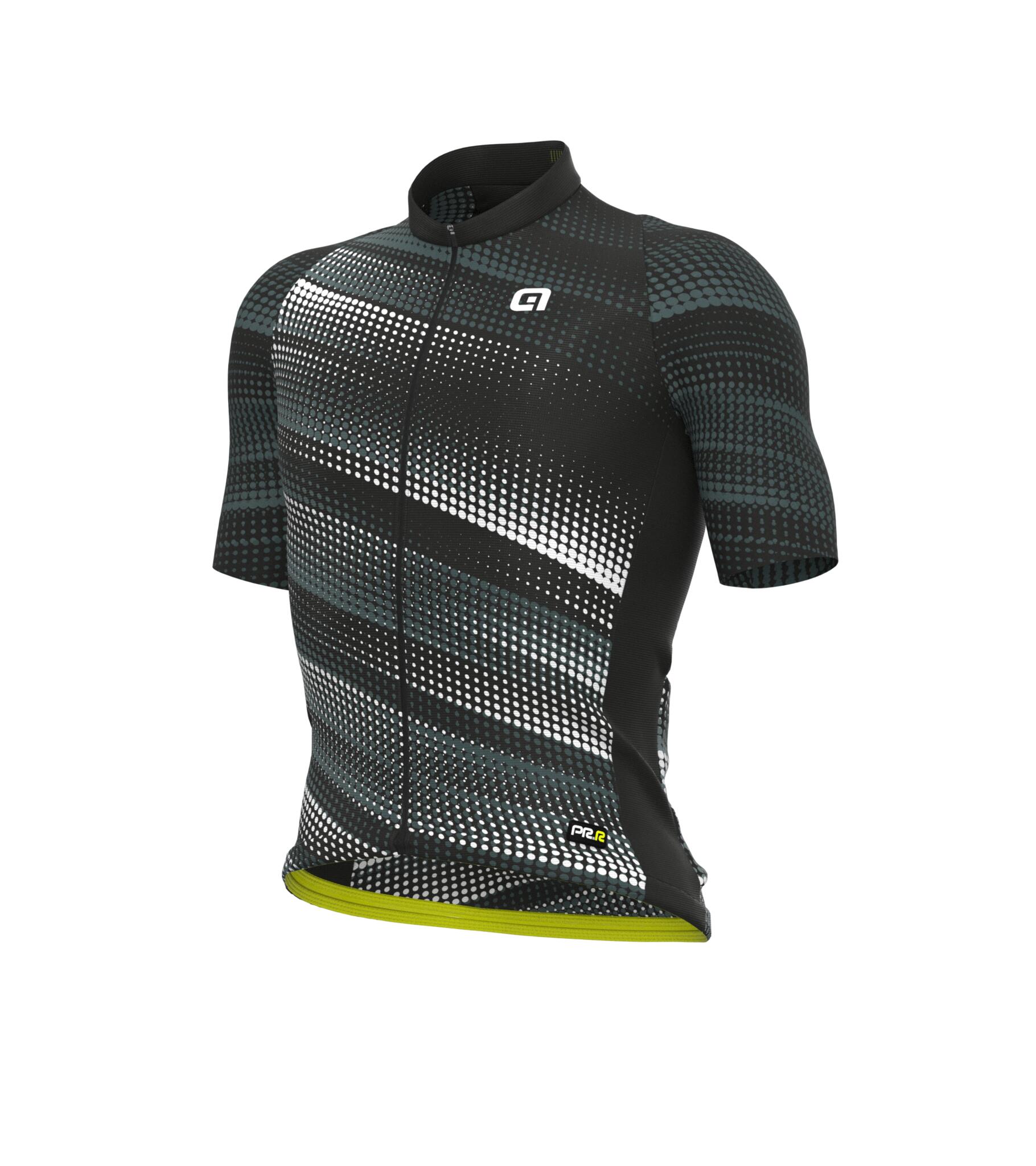 Maillot Manches Courtes Alé Green Speed Bleu 3/5