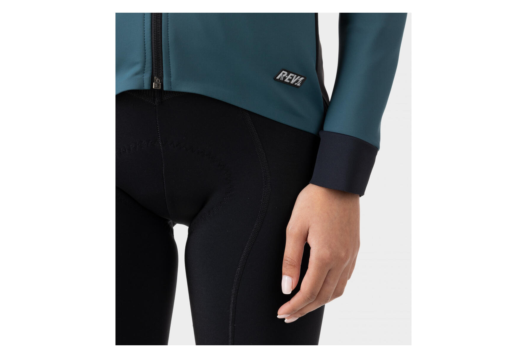 Giacca a maniche lunghe Alé Future Warm Donna Verde 7/7