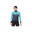 Veste Manches Longues Femme Alé Gradient Bleu/Noir