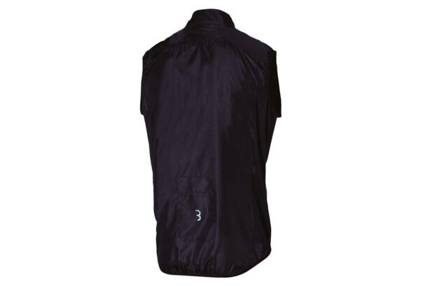 Giacca a vento senza maniche BBB PocketVest nera 3/3