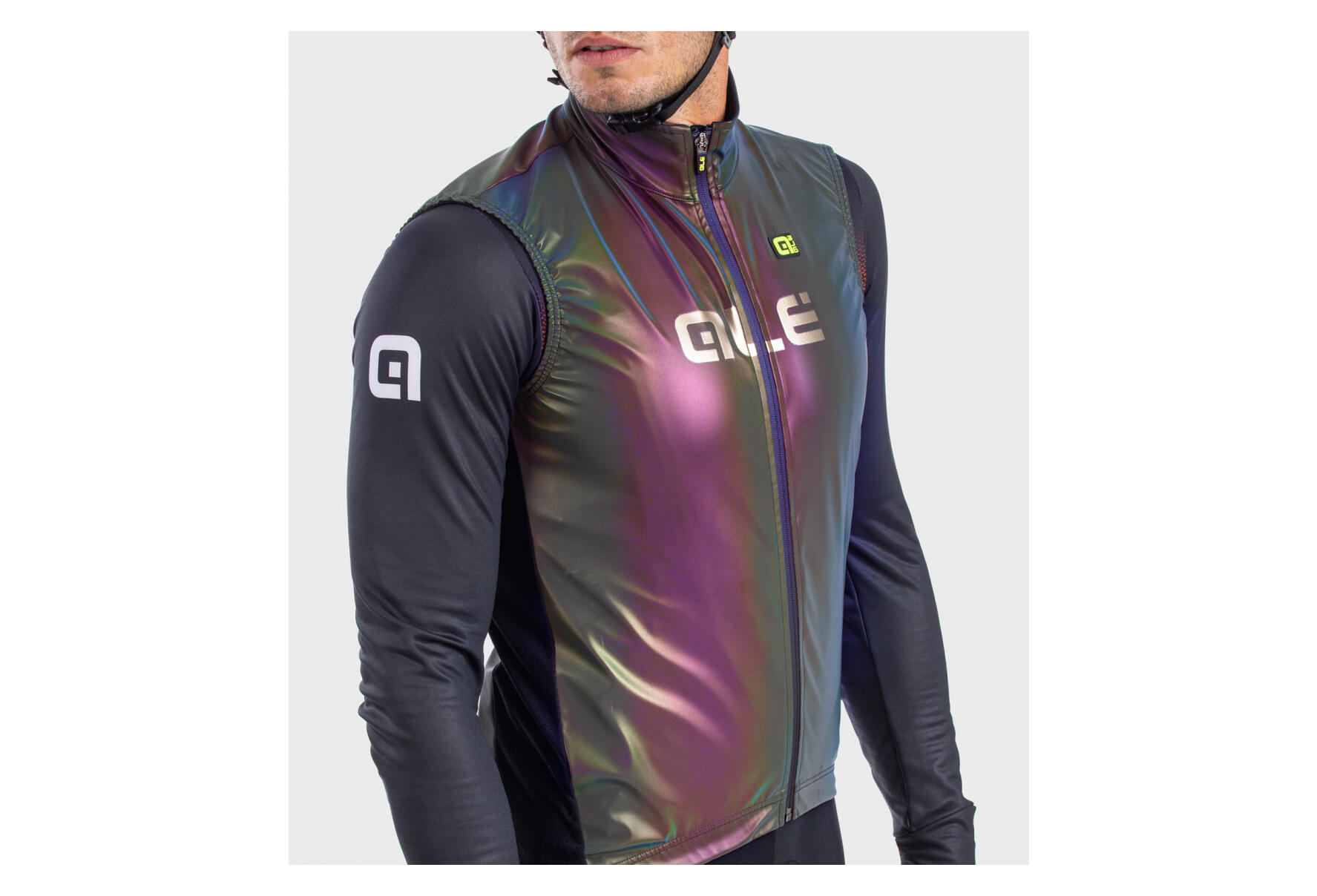 Gilet Sans Manche Alé Guscio Iridescent Reflective 4/6
